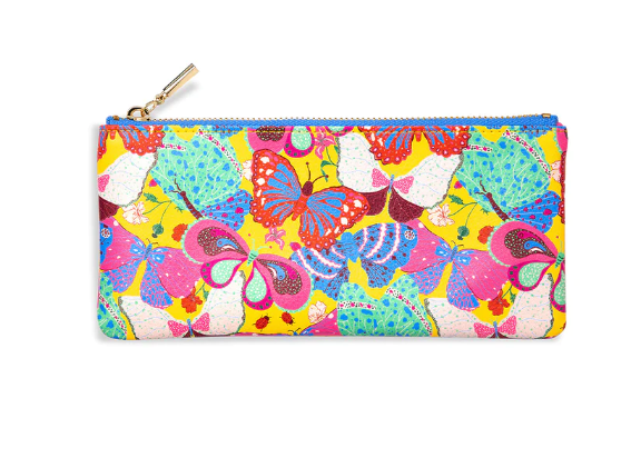 Berry Butterfly Pencil Pouch