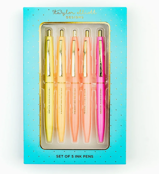 Hello Sunshine Set of 5 Pens