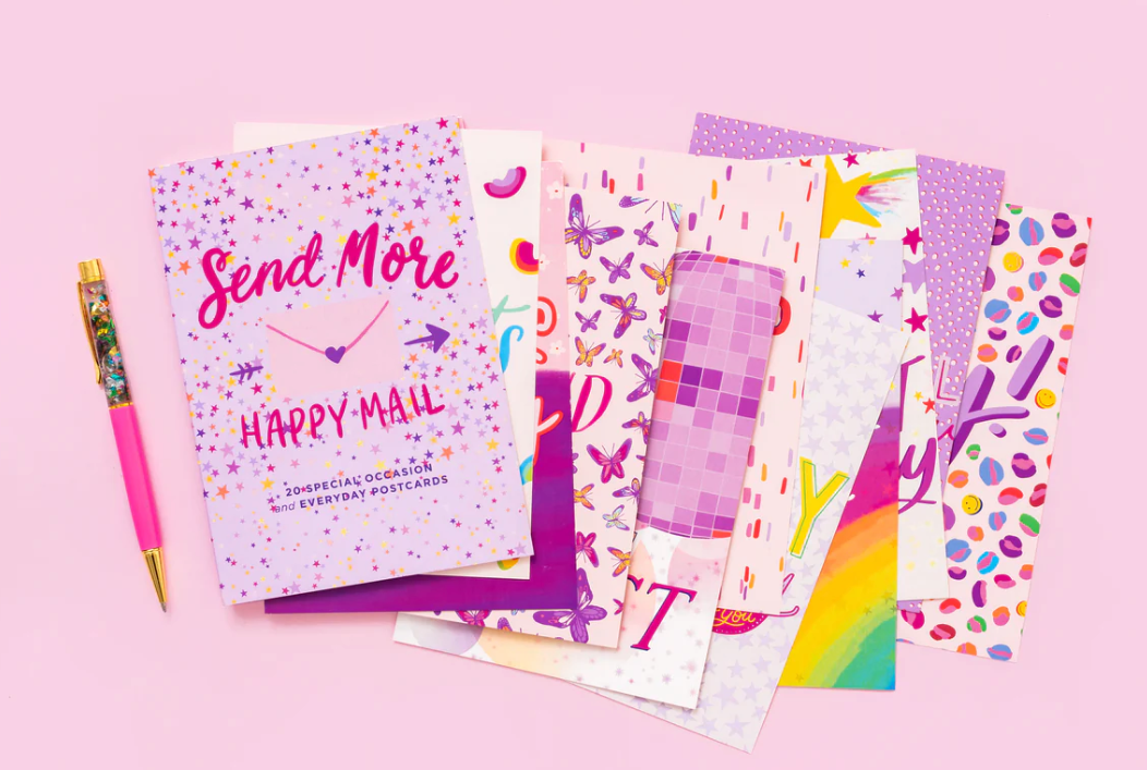 Happy Mail Postcard Book