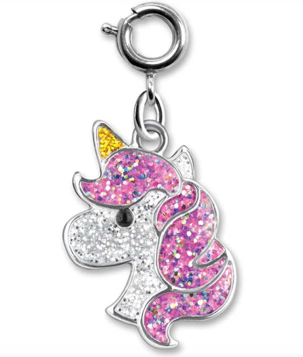 Glitter Unicorn Charm