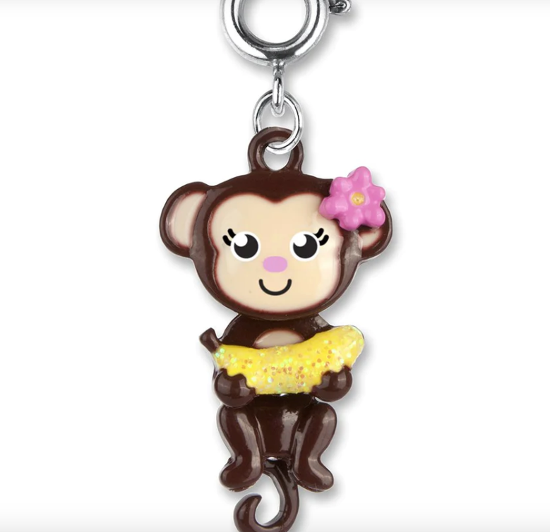 Swivel Monkey Charm