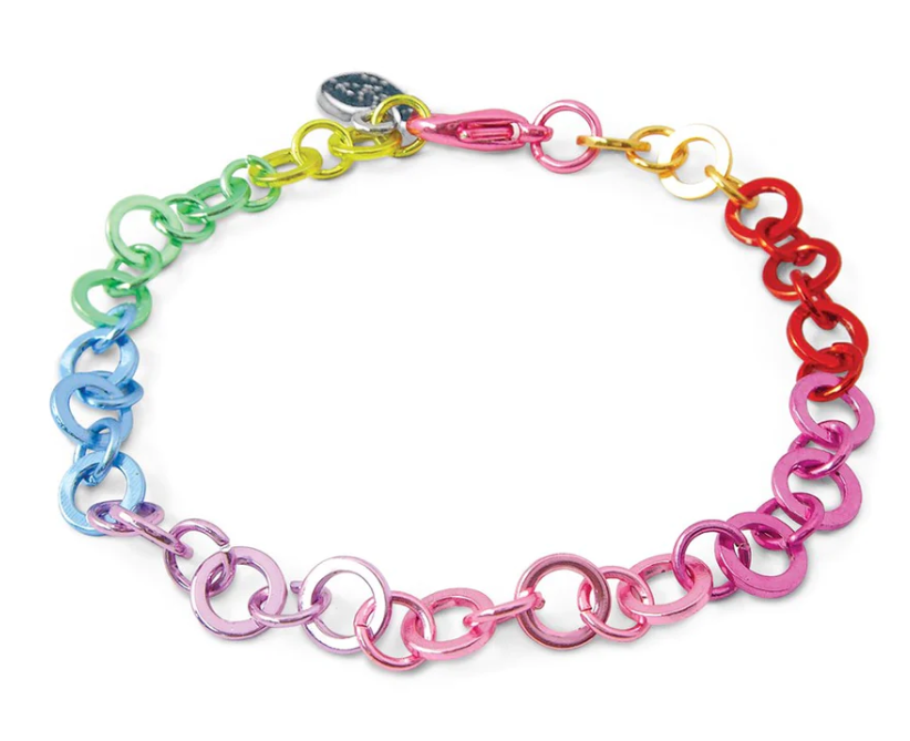 Rainbow Chain Bracelet