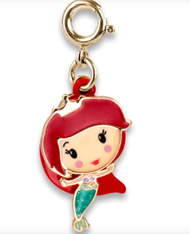 Gold Swivel Ariel Charm