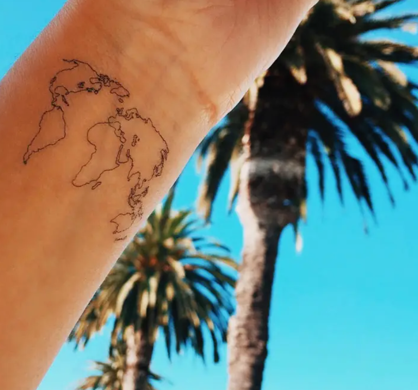 Destination Temporary Tattoo Pack