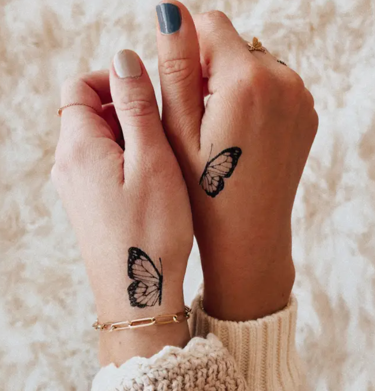 Two of a Kind Temporary Tattoo Pack