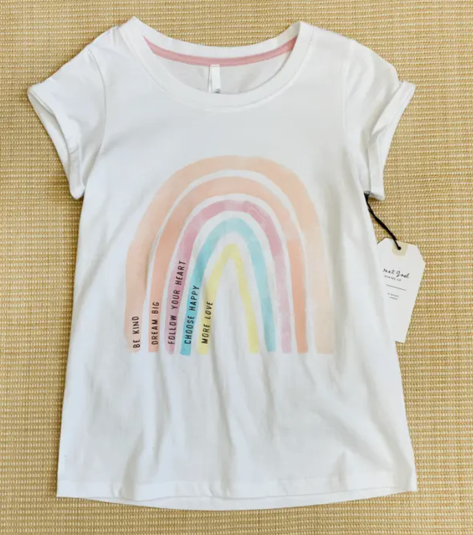 Be Kind Rainbow Tee