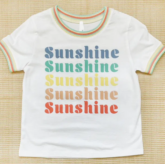 Sunshine Sunshine Ringer Tee