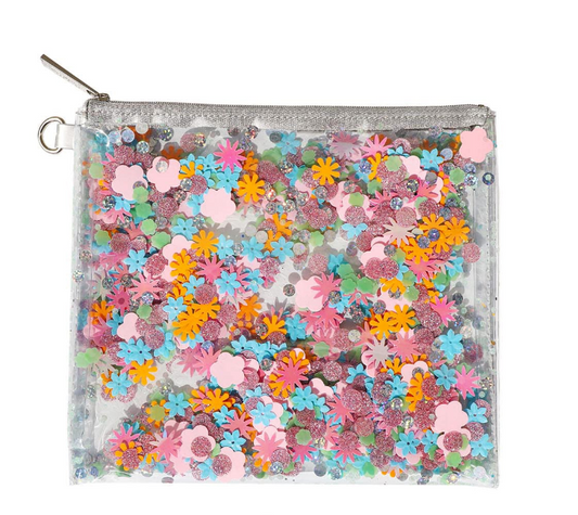 Flower Shop Confetti Everything Pouch