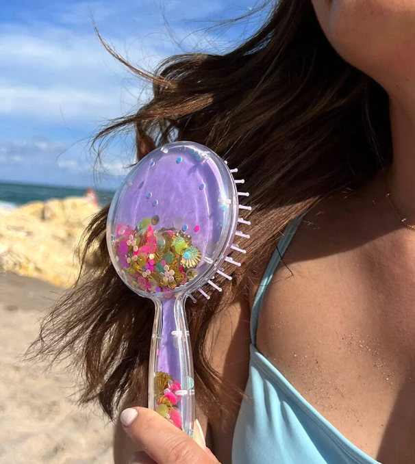 Shell-ebrate Confetti Hairbrush