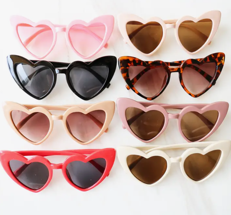 Heart Shaped Cat Eye Sunglasses