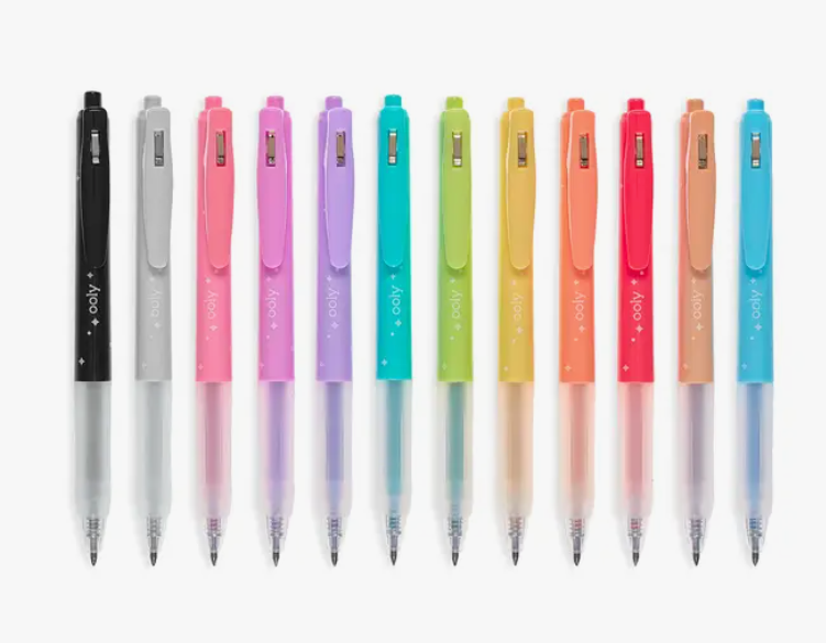 Oh My Glitter Retractable Glitter Gel Pens