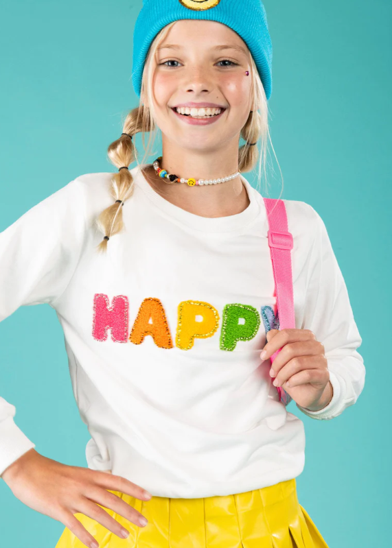 Happy Crystal Sweatshirt