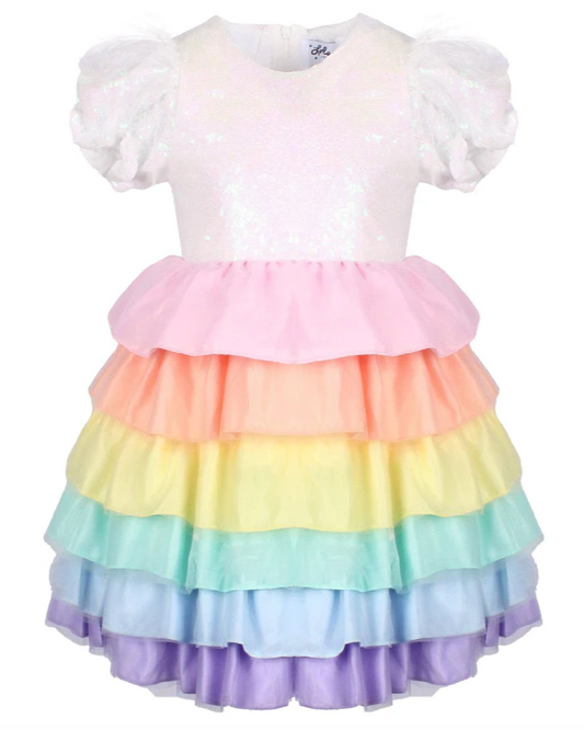 Satin Rainbow Dream Dress