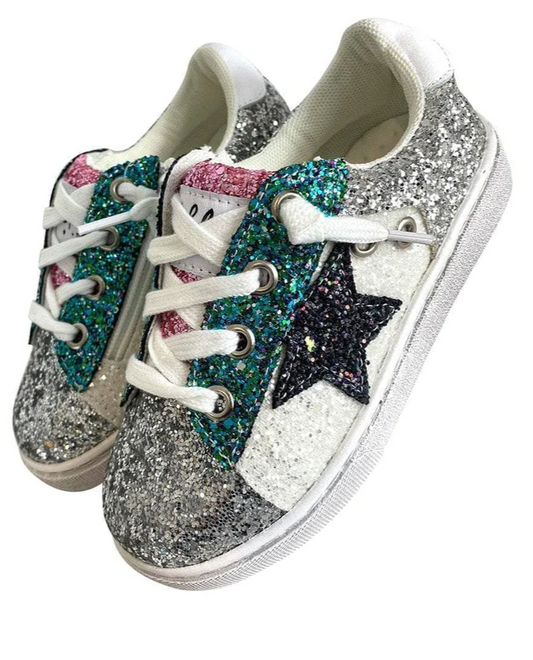 Star Glitter Sneakers