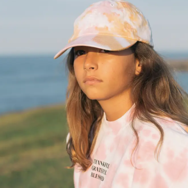 Pink Tie Dye Baseball Cap