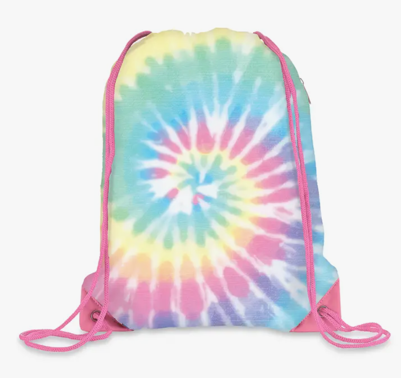 Pastel Delight Tie Dye Canvas Sling Bag