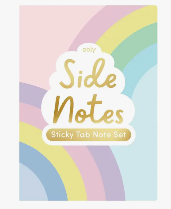 Pastel Rainbow Side Notes Sticky Tabs