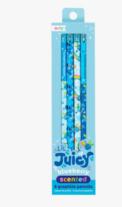 Blueberry Lil Juicy Scented Pencils