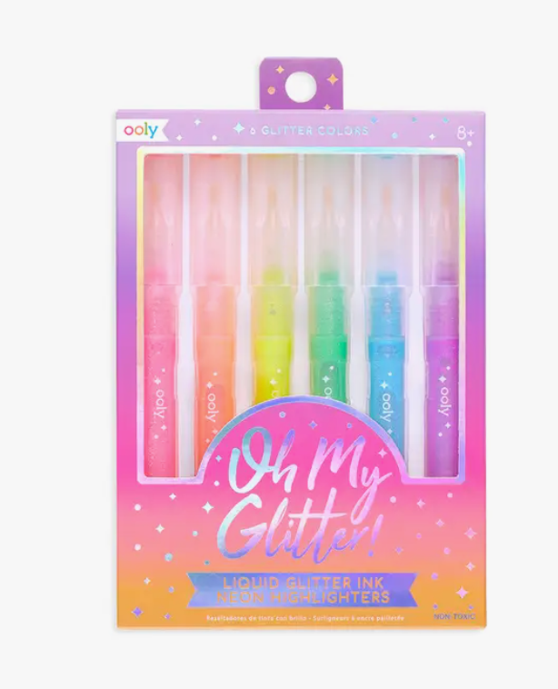 Oh My Glitter Neon Highlighters