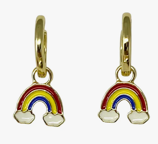 Rainbow Dangle Earring