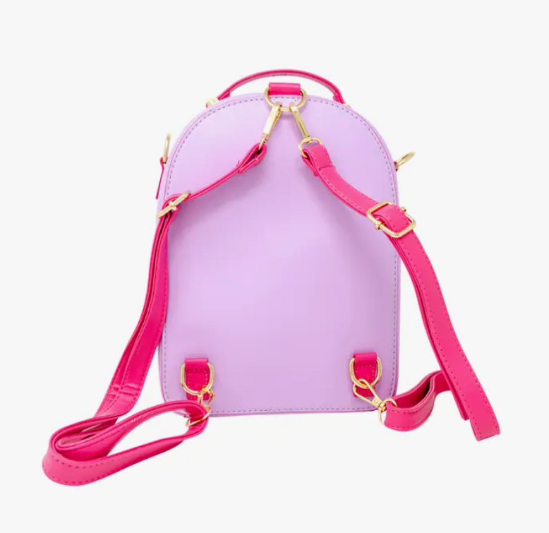 Purple Rainbow Confetti Backpack