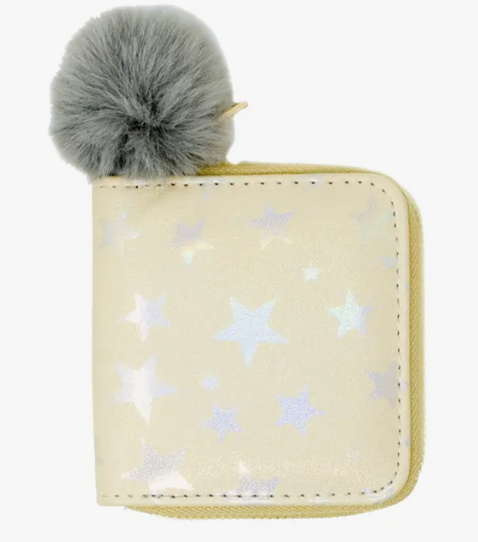 Gold Shiny Star Wallet