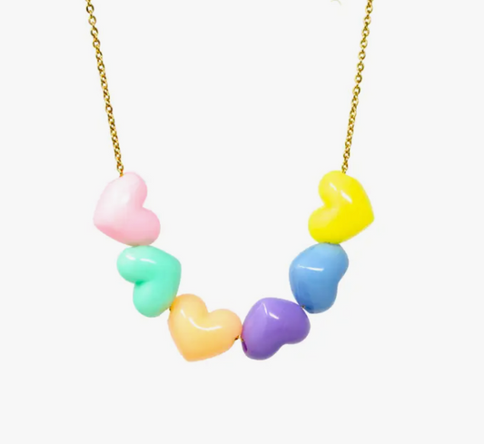 Jumbo Heart Charm Necklace