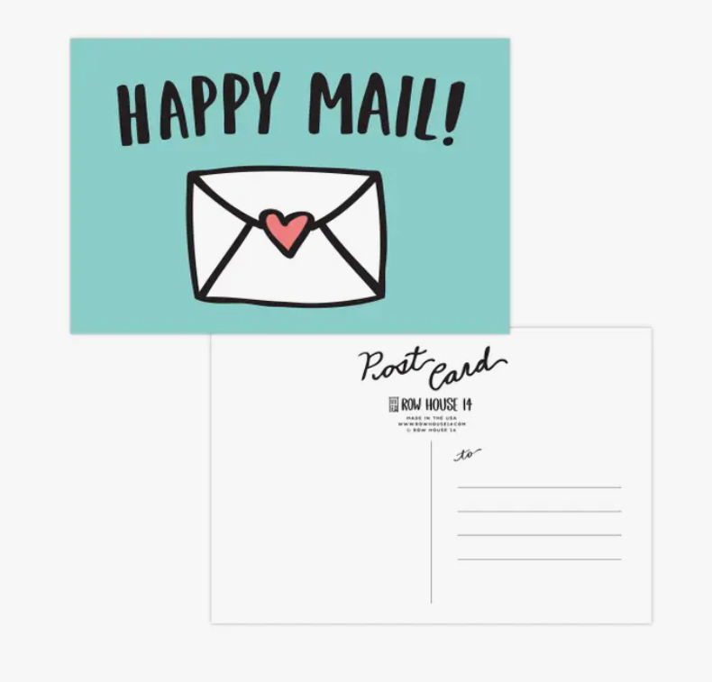 Happy Mail Set of 8 Postcards