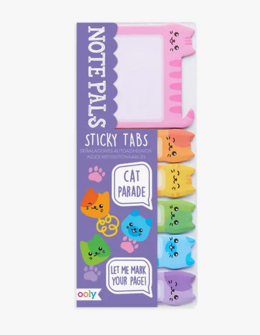 Cat Parade Note Pals Sticky Tabs