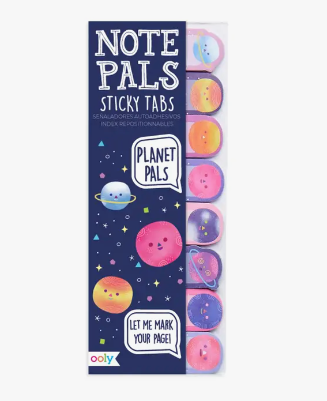 Planet Pals Note Pals Sticky Tabs