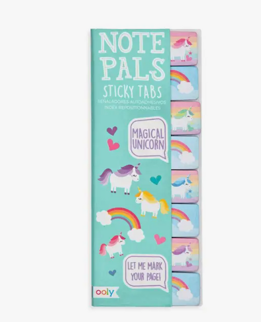 Magical Unicorn Note Pals Sticky Tabs