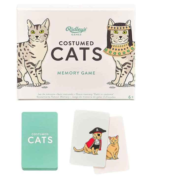 Costumed Cats Memory Game