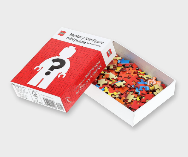 Lego Mystery Minifigure Puzzle Red Edition