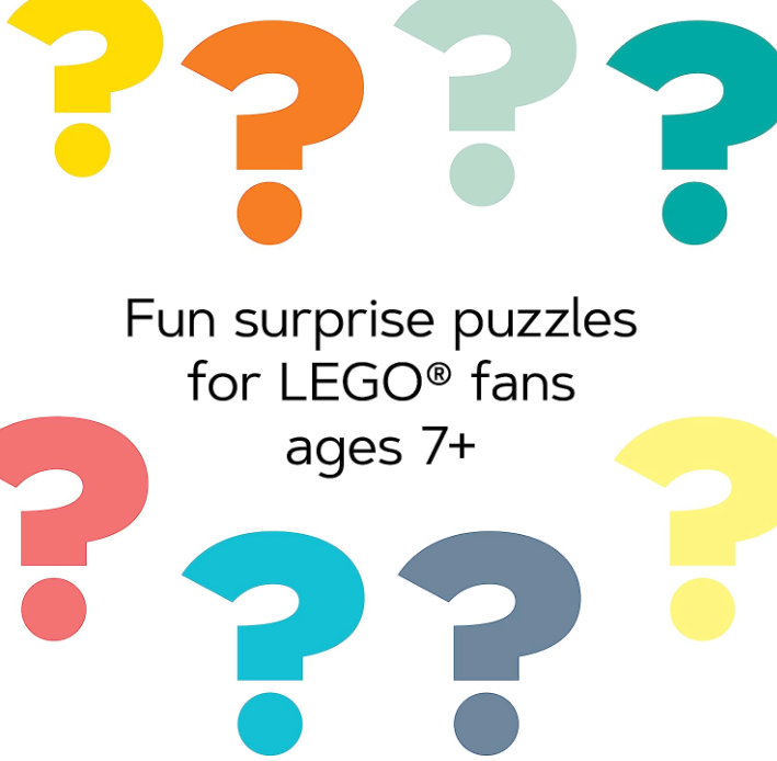 Lego Mystery Minifigure Puzzle Blue Edition