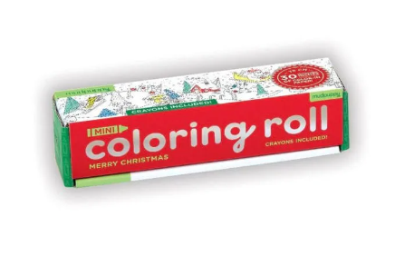 Merry Christmas Mini Coloring Roll