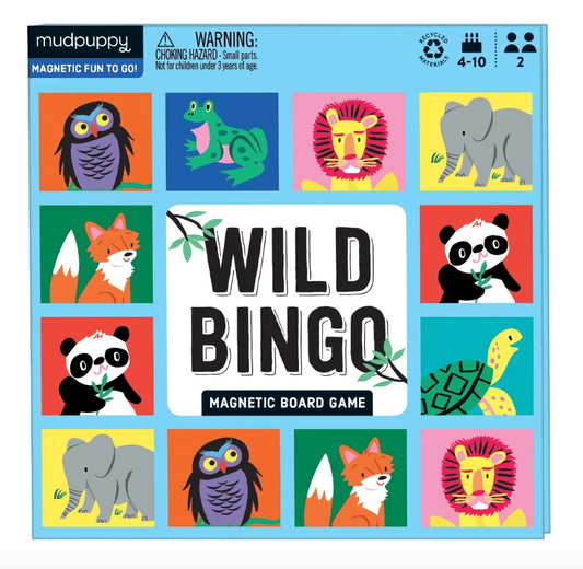 Wild Bingo Magnetic Board Game