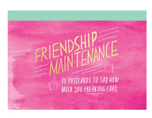 Freindship Maintenance Postcard Set