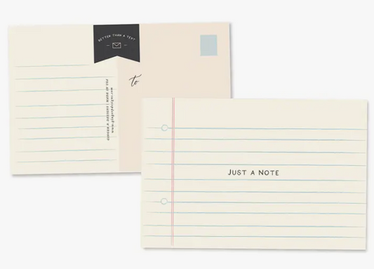 Just a Note Postcard Set of 10