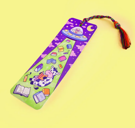 Alien Abduction Bookmark