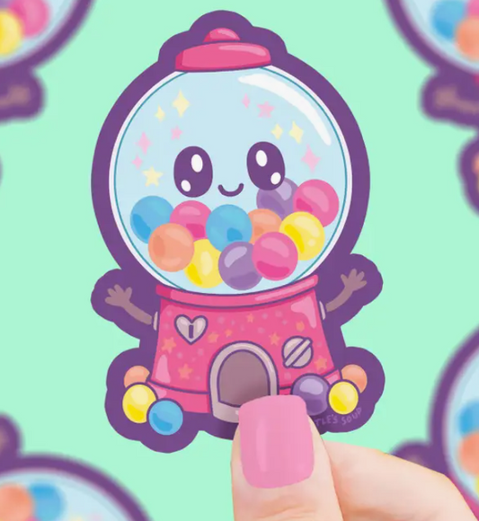 Gumball Machine Sticker