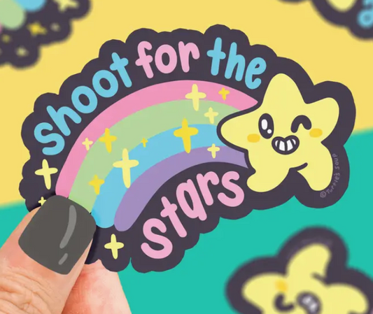 Shoot for the Stars Sticker