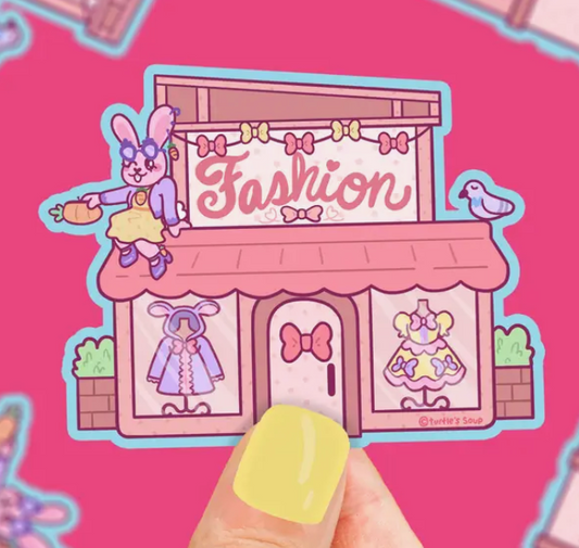 Fashion Boutique Shop Keeper Sticker