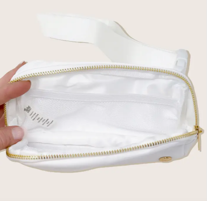 All You Need Belt Bag | Cloud White