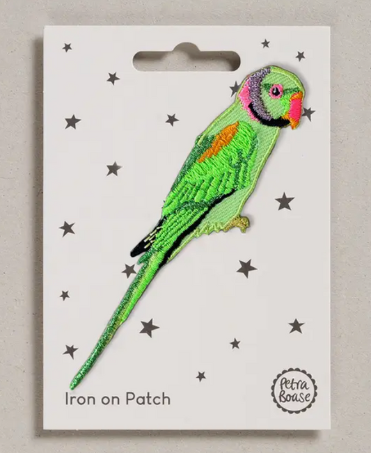Parrot Iron on Patch