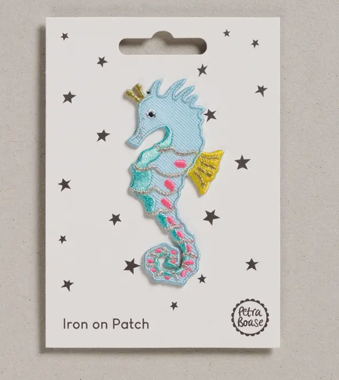 Seahorse Iron on Patch