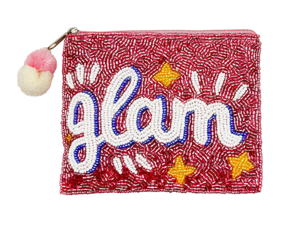 Glam Beaded Pouch