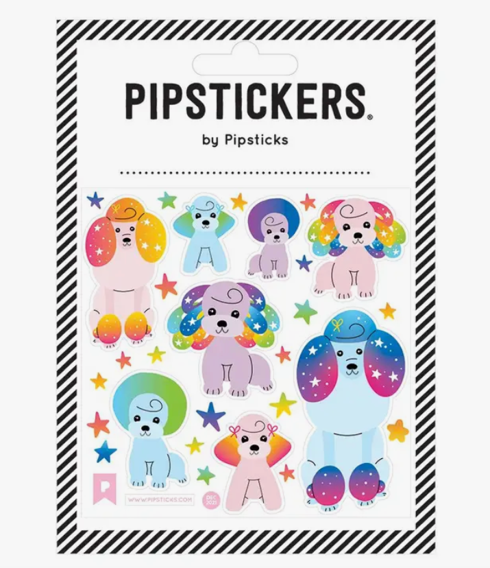 Pampered Poodles Stickers