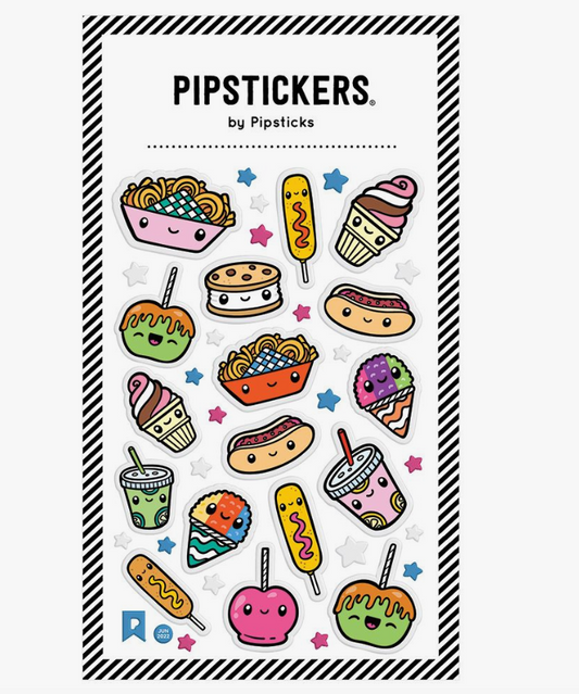 Puffy Carnival Treats Stickers