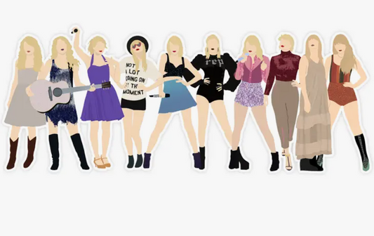 Taylor Swift Eras Sticker