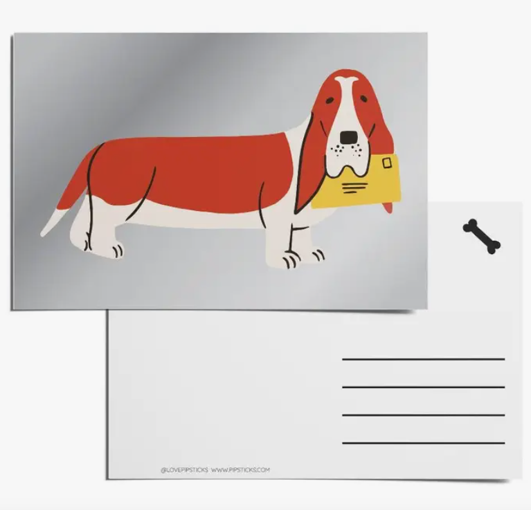 Fetching Fido Postcard 12 Pack